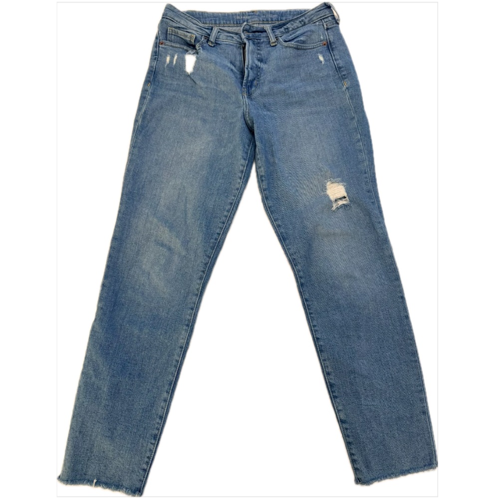 Old Navy OG Straight Distressed Women Jeans